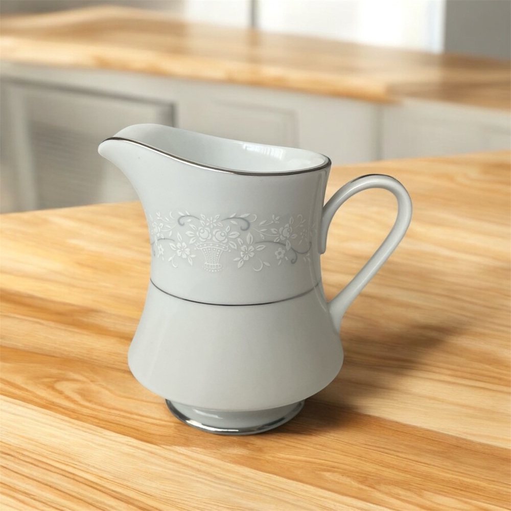 Royal Essex Elegant White Ceramic Creamer